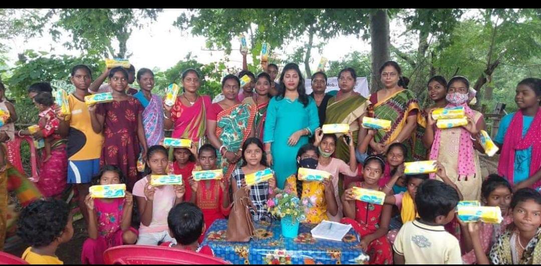 Menstrual Hygiene distribution